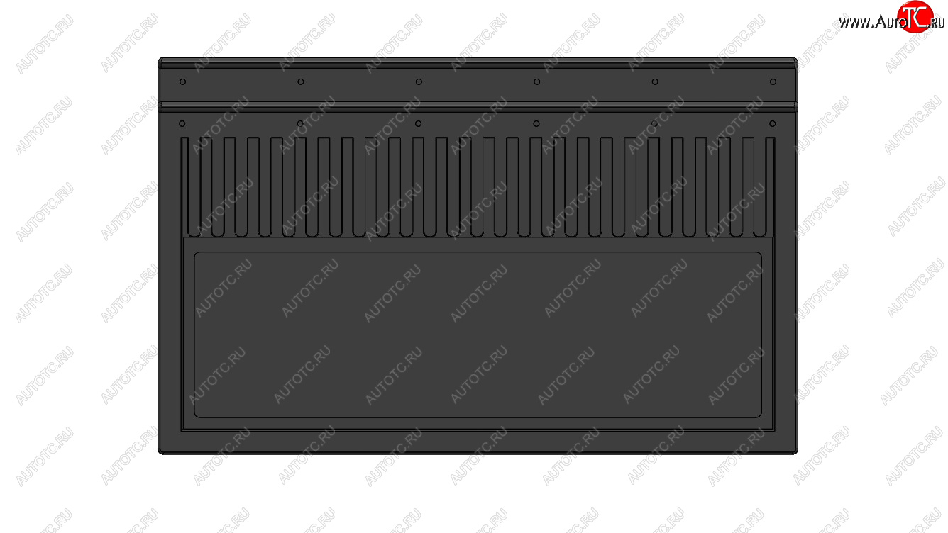 1 199 р. Комплект брызговиков (задние, 600x400 мм) Seintex  КамАЗ 4308 - М1842  с доставкой в г. Керчь