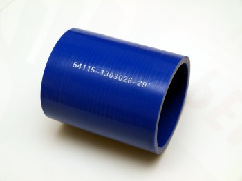 Патрубок радиатора (L120 d69 силикон) CARUM КамАЗ 5320 - 6520 (средний)
