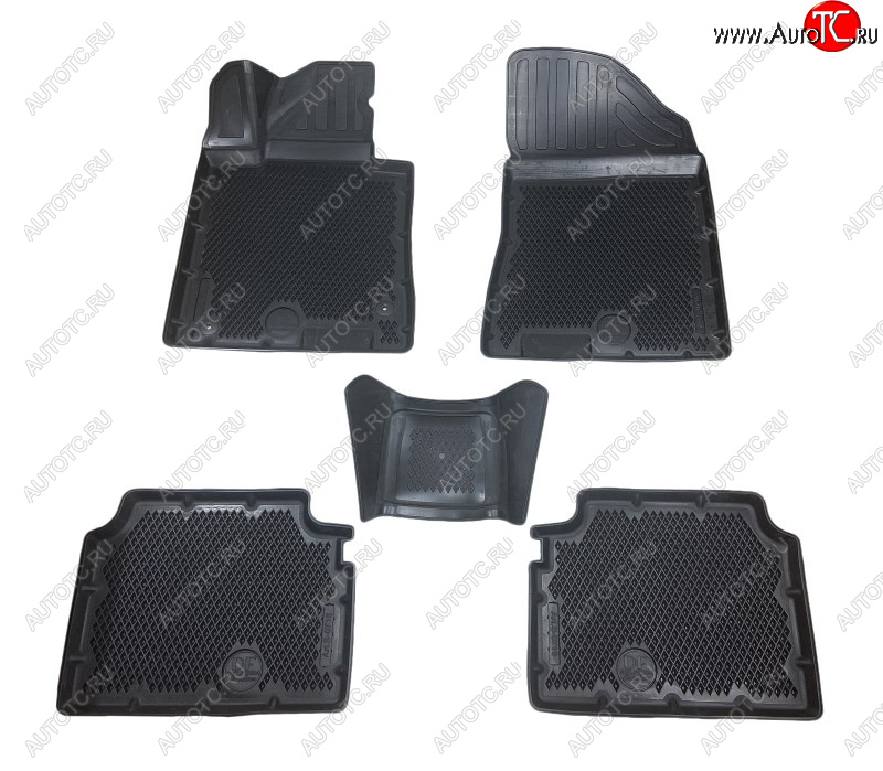 4 599 р. Коврики салона DELFORM ❞EVA 3D Premium❝ (термоэластопласт/ТЭП) KIA K5 DL (2019-2022)  с доставкой в г. Керчь