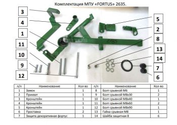 1 759 р. Замок КПП FORTUS (AT+ двиг 2,0) KIA Seltos (2019-2025)  с доставкой в г. Керчь. Увеличить фотографию 3