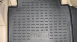 1 214 р. Коврики в салон Element 4 шт. (полиуретан) (АКПП) KIA Carens UN (2006-2013)  с доставкой в г. Керчь. Увеличить фотографию 4