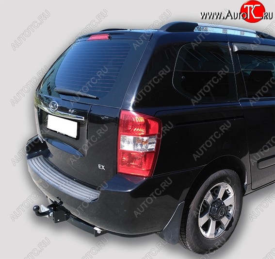 9 249 р. Фаркоп (VQ) Лидер Плюс KIA Carnival VQ минивэн дорестайлинг (2005-2010) (Шар FC)  с доставкой в г. Керчь