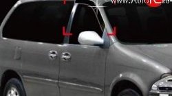 1 249 р. Дефлектора окон Avtoclover KIA Carnival VQ минивэн дорестайлинг (2005-2010)  с доставкой в г. Керчь. Увеличить фотографию 2