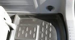 1 394 р. Комплект ковриков в салон (7 мест) Element 4 шт. (полиуретан) KIA Carnival VQ минивэн дорестайлинг (2005-2010)  с доставкой в г. Керчь. Увеличить фотографию 4