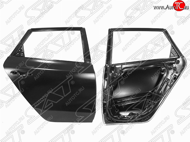 12 299 р. Правая дверь задняя SAT  KIA Ceed  2 JD (2012-2018) дорестайлинг универсал, рестайлинг универсал (Неокрашенная)  с доставкой в г. Керчь