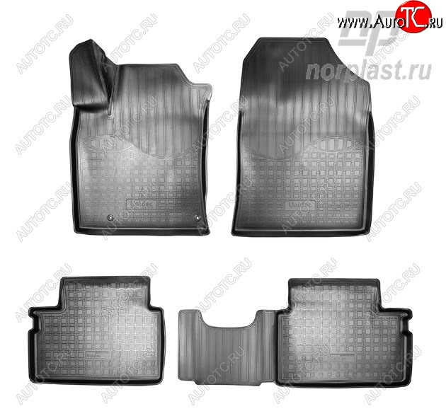 2 499 р. Коврики салонные (CD, SB - Shoting Break) Noplast  KIA Ceed  3 CD (2018-2025) хэтчбэк  с доставкой в г. Керчь