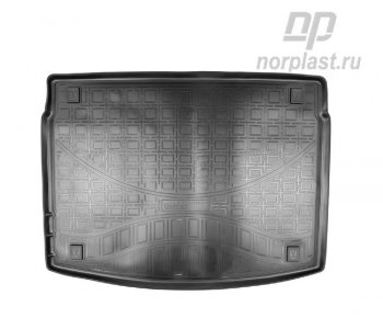 Коврик в багажник (комплектация Premium+) Norplast KIA Ceed  3 CD (2018-2025) хэтчбэк (Чёрный)