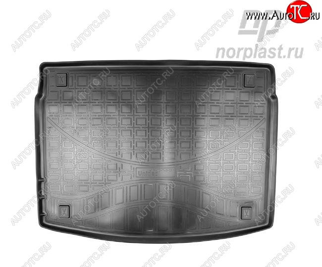 1 879 р. Коврик в багажник (комплектация Premium+) Norplast KIA Ceed 3 CD хэтчбэк (2018-2025) (Чёрный)  с доставкой в г. Керчь