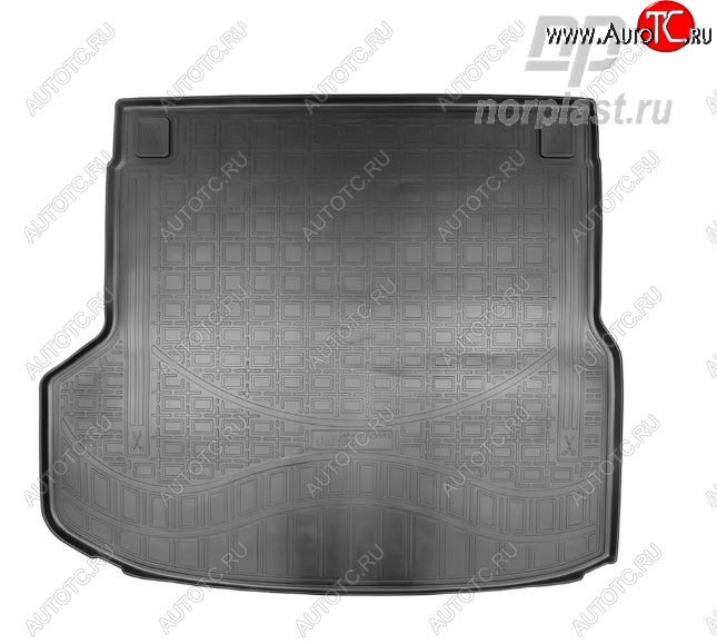 1 899 р. Коврик в багажник (1,4 Turbo) Norplast Unidec  KIA Ceed  3 CD (2018-2025) универсал (Чёрный)  с доставкой в г. Керчь