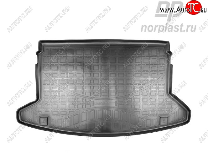 1 689 р. Коврик в багажник Norplast Unidec KIA Ceed 3 CD хэтчбэк (2018-2025) (Чёрный)  с доставкой в г. Керчь