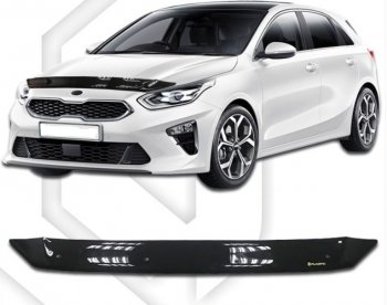 Дефлектор капота CA-Plastiс KIA Ceed 3 CD хэтчбэк (2018-2025)