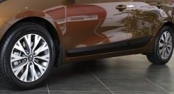 4 199 р. Молдинги RA KIA Ceed 2 JD рестайлинг, хэтчбэк (2015-2018) (Поверхность шагрень)  с доставкой в г. Керчь. Увеличить фотографию 4