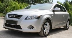 919 р. Реснички на фары RA KIA Ceed 1 ED дорестайлинг, хэтчбэк 5 дв. (2006-2010) (Поверхность глянец (под окраску), Неокрашенные)  с доставкой в г. Керчь. Увеличить фотографию 4