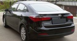 1 039 р. Реснички на фонари RA KIA Cerato 3 YD дорестайлинг седан (2013-2016) (Неокрашенные)  с доставкой в г. Керчь. Увеличить фотографию 3