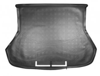 Коврик в багажник Norplast Unidec KIA Cerato  3 YD (2013-2016) дорестайлинг седан (Черный с фартуком)