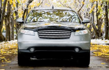 3 499 р. Дефлектор капота SIM KIA Cerato 3 YD рестайлинг седан (2016-2019)  с доставкой в г. Керчь. Увеличить фотографию 2