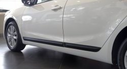 2 999 р. Молдинги RA (узкие, комплект 4 шт.)  KIA Cerato  3 YD (2013-2019) дорестайлинг седан, рестайлинг седан (Поверхность глянец (под окраску), Неокрашенные)  с доставкой в г. Керчь. Увеличить фотографию 6