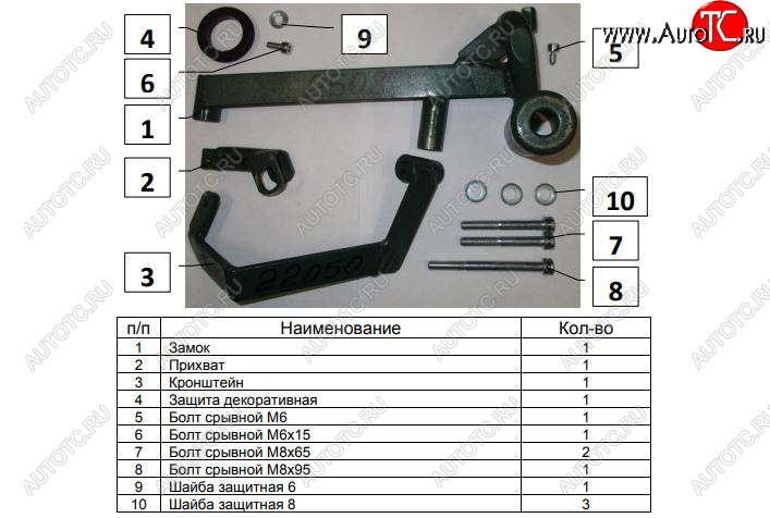 6 299 р. Замок КПП FORTUS (AT+) KIA Cerato 4 BD дорестайлинг седан (2018-2021)  с доставкой в г. Керчь