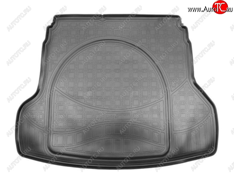 2 499 р. Коврик в багажник Norplast  KIA Cerato  4 BD (2018-2025) дорестайлинг седан, рестайлинг седан (Серый)  с доставкой в г. Керчь