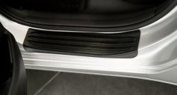 1 699 р. Накладки на порожки автомобиля RA  KIA Cerato  4 BD (2018-2025) дорестайлинг седан, рестайлинг седан  с доставкой в г. Керчь. Увеличить фотографию 2