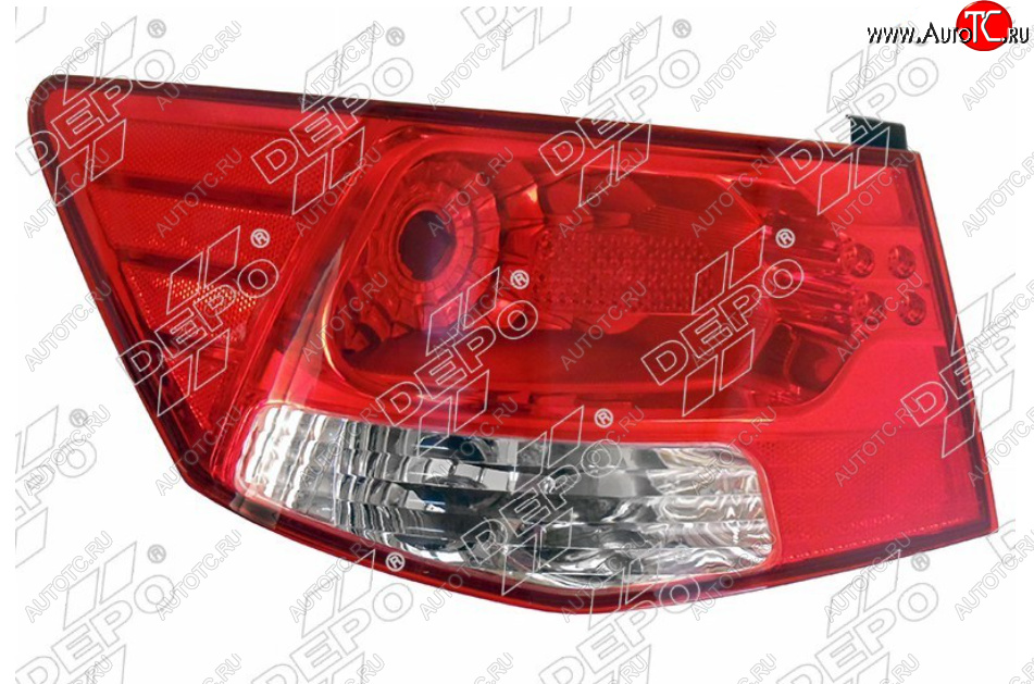 7 449 р. Левый фонарь задний DEPO  KIA Cerato  2 TD (2008-2013) седан  с доставкой в г. Керчь