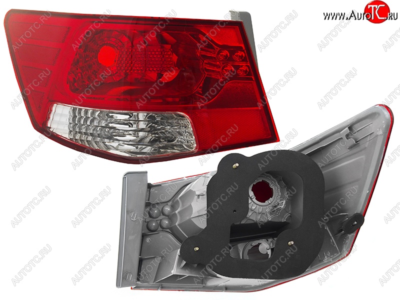 2 179 р. Левый задний фонарь SAT KIA Cerato 2 TD седан (2008-2013)  с доставкой в г. Керчь