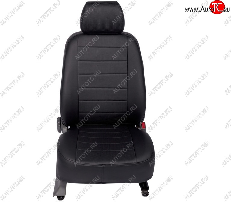 5 999 р. Чехлы Seintex (экокожа) KIA Cerato 2 TD седан (2008-2013)  с доставкой в г. Керчь