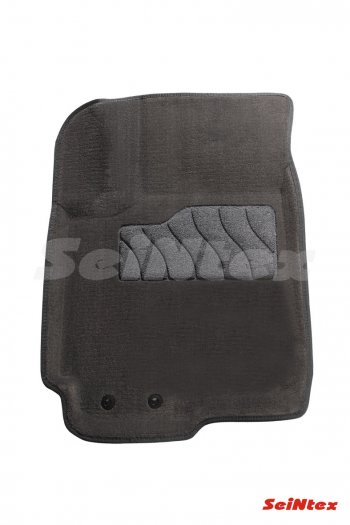 7 049 р. Текстильные коврики в салон SEINTEX 3D серые  KIA Cerato  2 TD (2008-2013) седан  с доставкой в г. Керчь. Увеличить фотографию 2