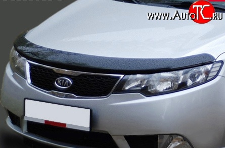 2 599 р. Дефлектор капота NovLine KIA Cerato 1 LD седан дорестайлинг (2003-2007)  с доставкой в г. Керчь