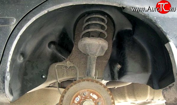 1 079 р. Задний правый подкрылок NovLine KIA Cerato 1 LD седан рестайлинг (2005-2008)  с доставкой в г. Керчь