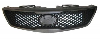 Решётка радиатора SAT (черная, пр-во Тайвань) KIA Forte хэтчбек (2008-2013)