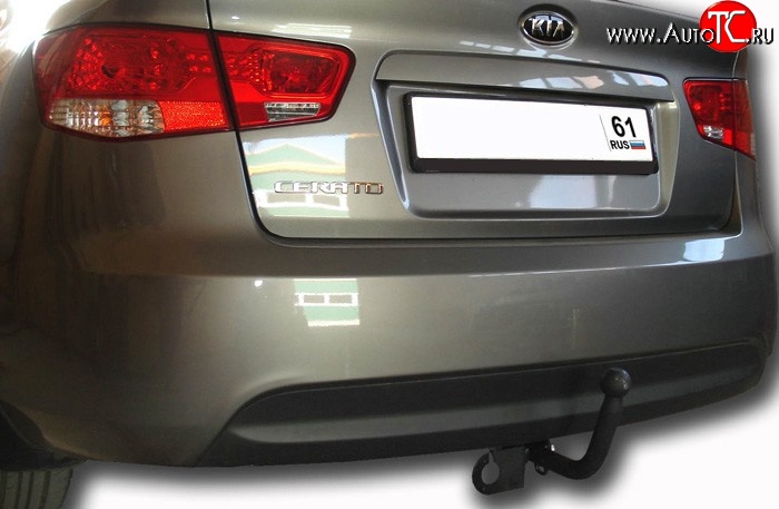 8 099 р. Фаркоп (седан) Лидер Плюс KIA Cerato 2 TD седан (2008-2013) (Без электропакета)  с доставкой в г. Керчь