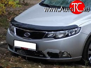 2 799 р. Дефлектор капота NovLine KIA Cerato 2 TD седан (2008-2013)  с доставкой в г. Керчь