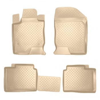 Коврики салона Norplast Unidec KIA Magentis (2005-2010) (Цвет: бежевый)