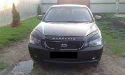 1 649 р. Реснички на фары CT KIA Magentis (2005-2010) (Неокрашенные)  с доставкой в г. Керчь. Увеличить фотографию 2