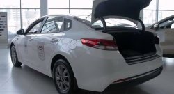 1 069 р. Защитная накладка на задний бампер RA KIA Optima JF седан рестайлинг (2018-2020)  с доставкой в г. Керчь. Увеличить фотографию 5