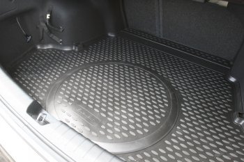 2 259 р. Коврик в багажник Element (полиуретан, для компл-й Luxe, Prestige GT-line и GT) KIA Optima 4 JF дорестайлинг седан (2016-2018)  с доставкой в г. Керчь. Увеличить фотографию 2