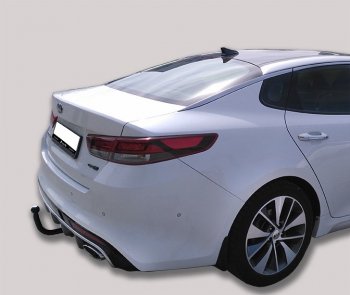 7 499 р. Фаркоп Лидер Плюс KIA Optima JF седан рестайлинг (2018-2020) (Без электропакета)  с доставкой в г. Керчь. Увеличить фотографию 4