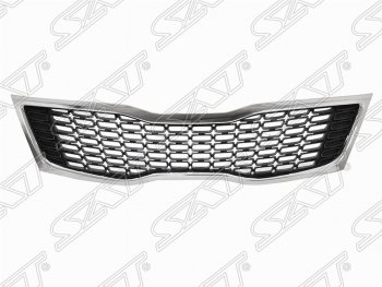 Решетка радиатора SAT (хром) KIA Optima  3 TF (2013-2016) рестайлинг седан