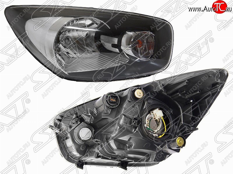 4 999 р. Правая передняя фара SAT KIA Picanto 2 TA хэтчбэк 3 дв. дорестайлинг (2011-2015)  с доставкой в г. Керчь
