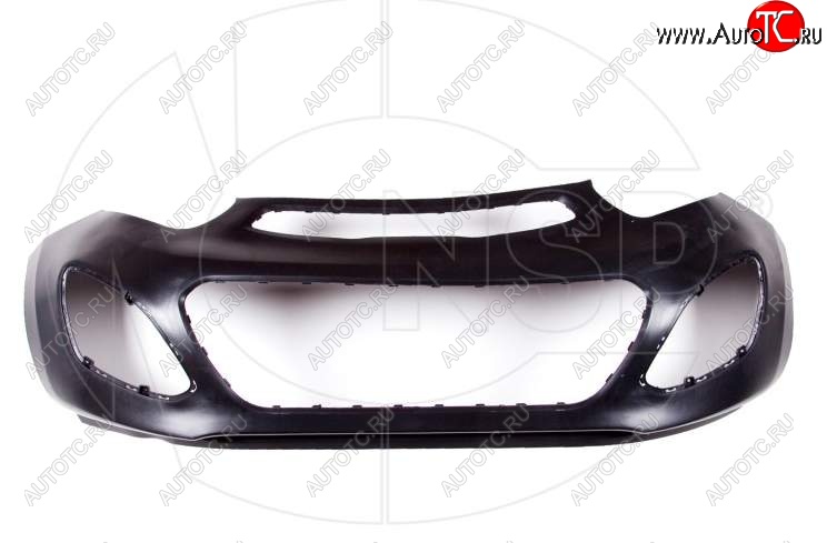 4 099 р. Бампер передний 5D NSP KIA Picanto 2 TA хэтчбэк 3 дв. дорестайлинг (2011-2015) (Неокрашенный)  с доставкой в г. Керчь