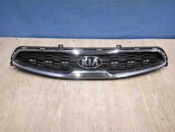 1 699 р. Решетка радиатора SPARD KIA Picanto 2 TA хэтчбэк 3 дв. дорестайлинг (2011-2015) (Неокрашенная)  с доставкой в г. Керчь. Увеличить фотографию 2