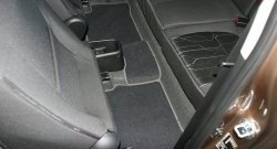 2 024 р. Коврик в салони Element 5 шт. (текстиль) (3 дв.) KIA Picanto 2 TA хэтчбэк 3 дв. рестайлинг (2015-2017)  с доставкой в г. Керчь. Увеличить фотографию 3