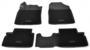Комбинированые коврики салона Unidec (полиуретан, текстиль) KIA Ceed  3 CD - XCeed  1 (Черный)