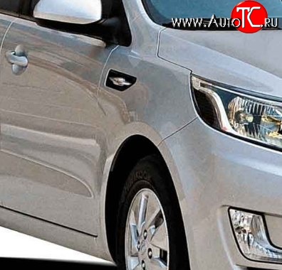 4 389 р. Переднее правое крыло Стандартное KIA Rio 3 QB хэтчбек 5 дв. дорестайлинг (2011-2015) (Окрашенное)  с доставкой в г. Керчь