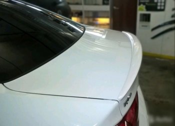Лип спойлер АВТОКРАТ KIA Rio  3 QB (2011-2017) дорестайлинг седан, рестайлинг седан