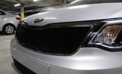 Сетка в решетку радиатора Russtal KIA Rio 3 QB хэтчбек 5 дв. рестайлинг (2015-2017)