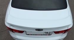 5 799 р. Спойлер BS  KIA Rio  3 QB (2015-2017) рестайлинг седан (Неокрашенный)  с доставкой в г. Керчь. Увеличить фотографию 2