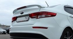 5 799 р. Спойлер BS  KIA Rio  3 QB (2015-2017) рестайлинг седан (Неокрашенный)  с доставкой в г. Керчь. Увеличить фотографию 7
