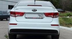 5 799 р. Спойлер BS  KIA Rio  3 QB (2015-2017) рестайлинг седан (Неокрашенный)  с доставкой в г. Керчь. Увеличить фотографию 8